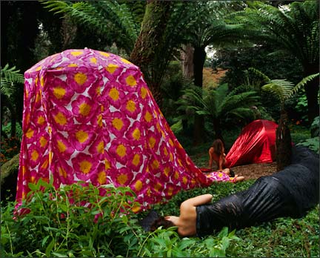 Illustration for article titled Dress Tent Is the Campest Thing in the Art World